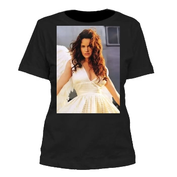 Carla Gugino Women's Cut T-Shirt