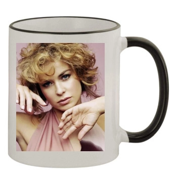 Carmen Electra 11oz Colored Rim & Handle Mug