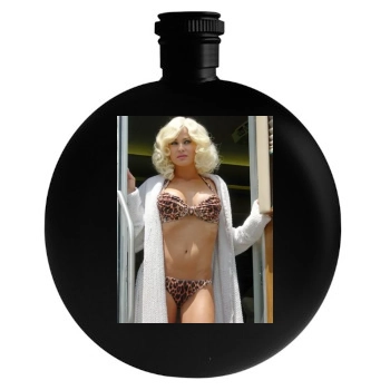 Carmen Electra Round Flask