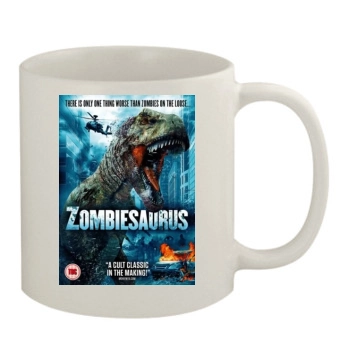 Z Rex The Jurassic Dead 2017 11oz White Mug