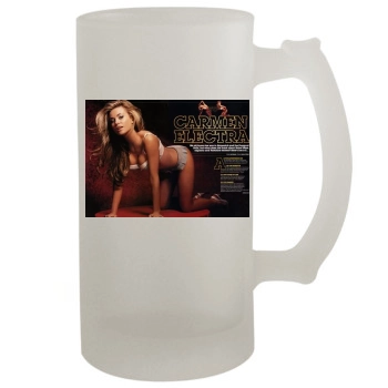 Carmen Electra 16oz Frosted Beer Stein