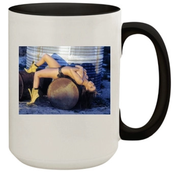 Carmen Electra 15oz Colored Inner & Handle Mug