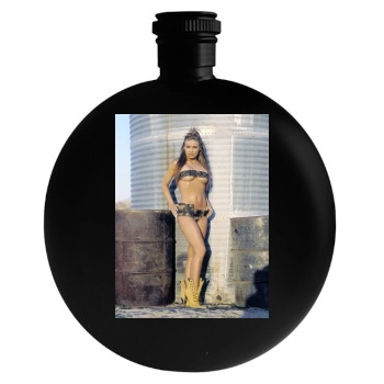 Carmen Electra Round Flask