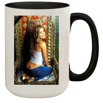 Carmen Electra 15oz Colored Inner & Handle Mug