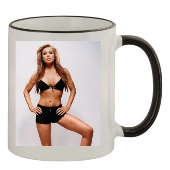 Carmen Electra 11oz Colored Rim & Handle Mug