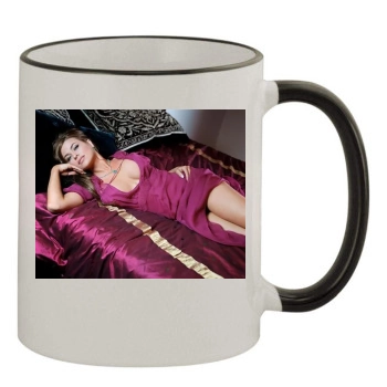 Carmen Electra 11oz Colored Rim & Handle Mug