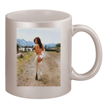 Carmen Electra 11oz Metallic Silver Mug