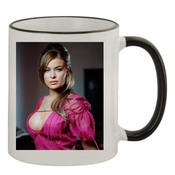 Carmen Electra 11oz Colored Rim & Handle Mug