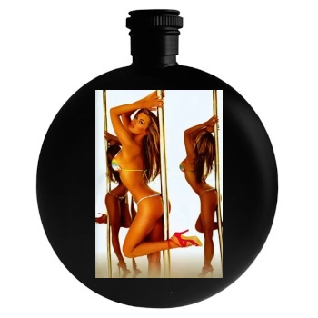 Carmen Electra Round Flask