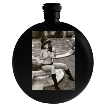 Carmen Electra Round Flask