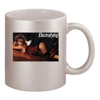 Carmen Electra 11oz Metallic Silver Mug