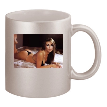 Carmen Electra 11oz Metallic Silver Mug