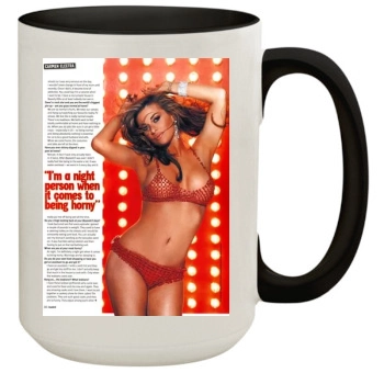 Carmen Electra 15oz Colored Inner & Handle Mug