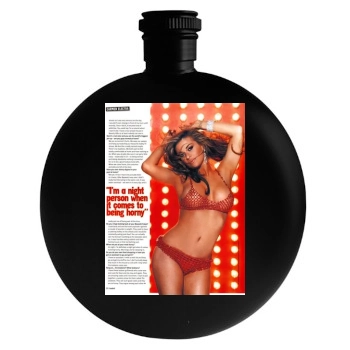 Carmen Electra Round Flask