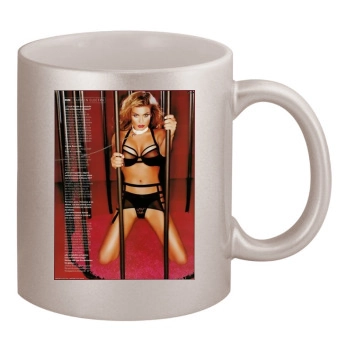 Carmen Electra 11oz Metallic Silver Mug