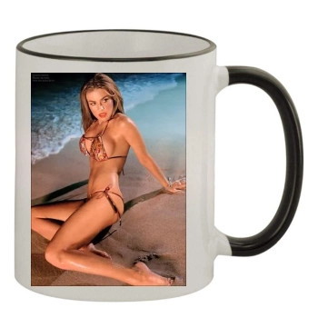 Carmen Electra 11oz Colored Rim & Handle Mug