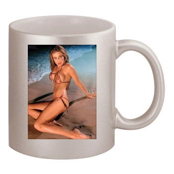 Carmen Electra 11oz Metallic Silver Mug