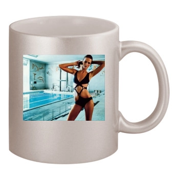 Carmen Kass 11oz Metallic Silver Mug