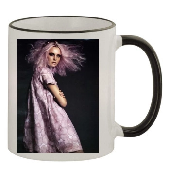 Caroline Trentini 11oz Colored Rim & Handle Mug