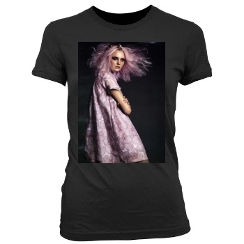 Caroline Trentini Women's Junior Cut Crewneck T-Shirt