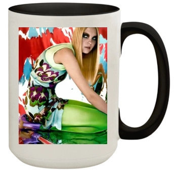 Caroline Trentini 15oz Colored Inner & Handle Mug