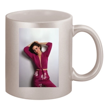 Carrie Fisher 11oz Metallic Silver Mug