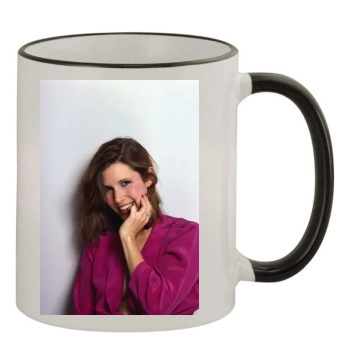 Carrie Fisher 11oz Colored Rim & Handle Mug