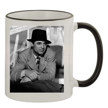 Cary Grant 11oz Colored Rim & Handle Mug