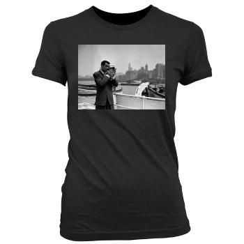 Cary Grant Women's Junior Cut Crewneck T-Shirt