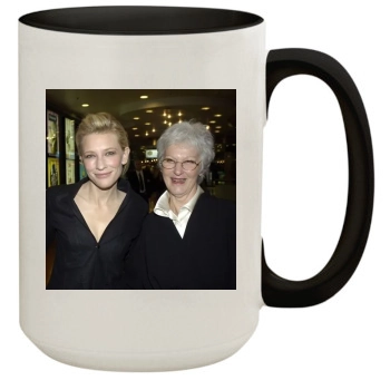 Cate Blanchett 15oz Colored Inner & Handle Mug