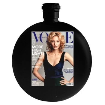 Cate Blanchett Round Flask