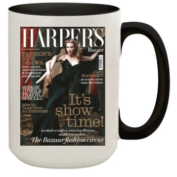 Cate Blanchett 15oz Colored Inner & Handle Mug