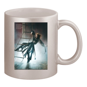 Cate Blanchett 11oz Metallic Silver Mug