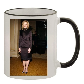 Cate Blanchett 11oz Colored Rim & Handle Mug