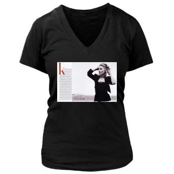 Cate Blanchett Women's Deep V-Neck TShirt