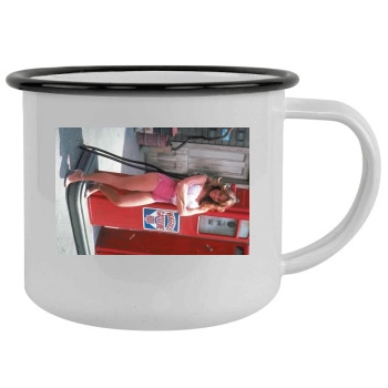 Catherine Bach Camping Mug