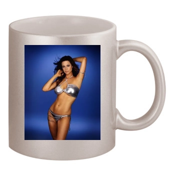 Catherine Bell 11oz Metallic Silver Mug