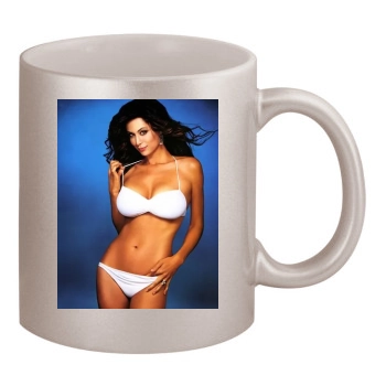 Catherine Bell 11oz Metallic Silver Mug