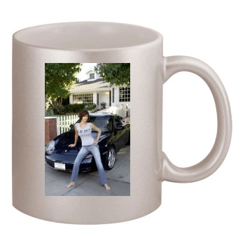 Catherine Bell 11oz Metallic Silver Mug