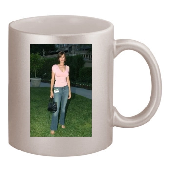 Catherine Bell 11oz Metallic Silver Mug