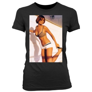 Catherine Bell Women's Junior Cut Crewneck T-Shirt