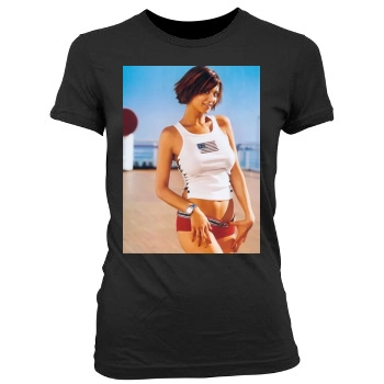 Catherine Bell Women's Junior Cut Crewneck T-Shirt