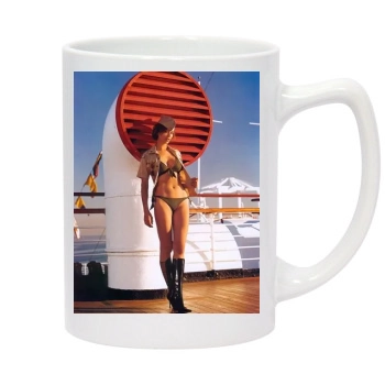 Catherine Bell 14oz White Statesman Mug