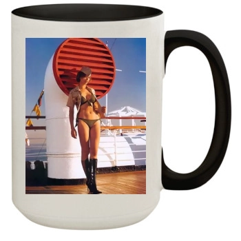 Catherine Bell 15oz Colored Inner & Handle Mug