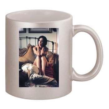 Catherine Bell 11oz Metallic Silver Mug