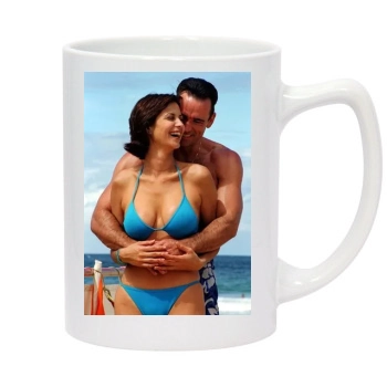 Catherine Bell 14oz White Statesman Mug