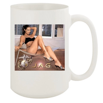 Catherine Bell 15oz White Mug