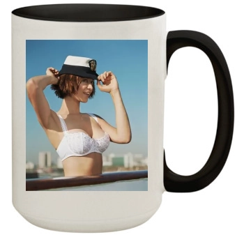 Catherine Bell 15oz Colored Inner & Handle Mug