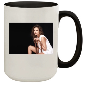 Jessica Alba 15oz Colored Inner & Handle Mug