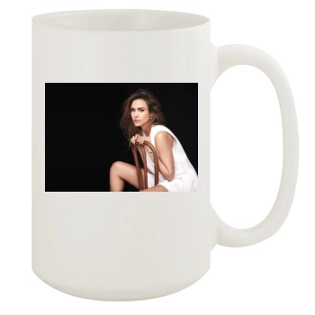 Jessica Alba 15oz White Mug